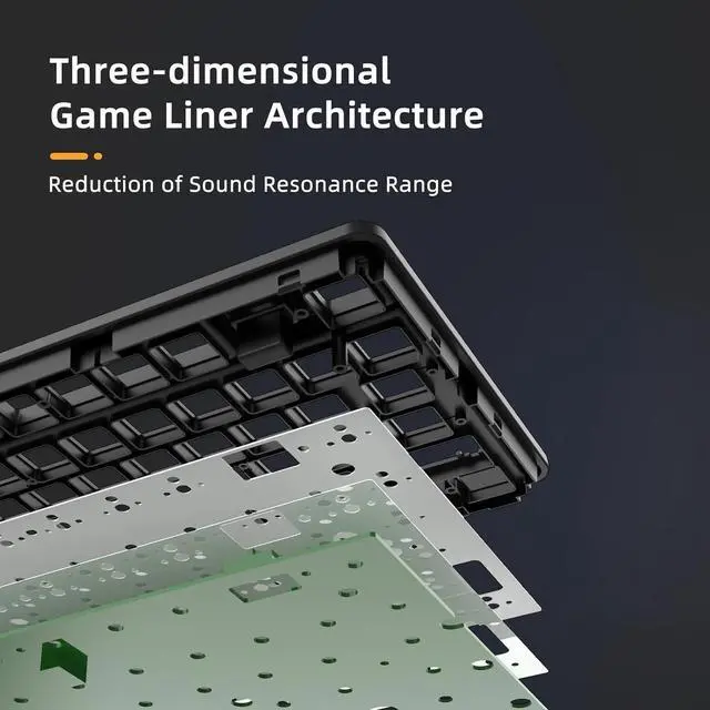 Alt view image 2 of 6 - FOR87 Keys Wired Magnetic Keyboard, RGB, hot Swappable Rapid Trigger Gaming Keyboard for Win/Mac/Gamer-Black