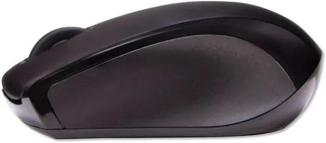 Alt view image 3 of 5 - Compact Mouse, 2.4 GHz Frequency/26 ft Wireless Range, Left/Right Hand Use, Black