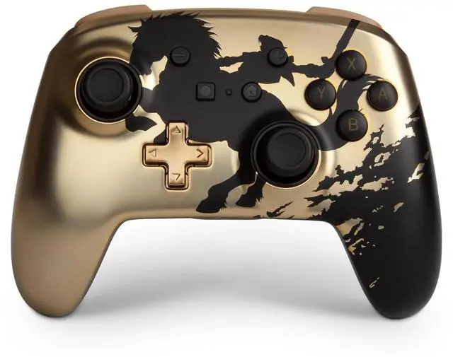 Main image of Enhanced Wireless Controller for Nintendo Switch - Gold Rider, Nintendo Switch - OLED Model, , Gamepad, game controller