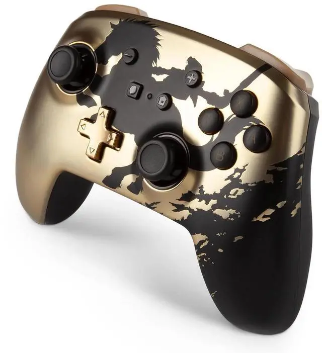 Alt view image 5 of 6 - Enhanced Wireless Controller for Nintendo Switch - Gold Rider, Nintendo Switch - OLED Model, , Gamepad, game controller