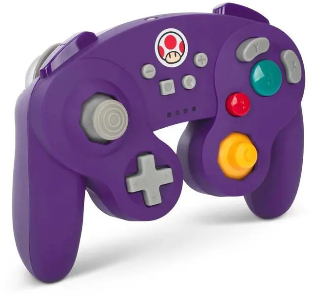 Alt view image 3 of 6 - GameCube Style Wireless Controller for Nintendo Switch - Toad