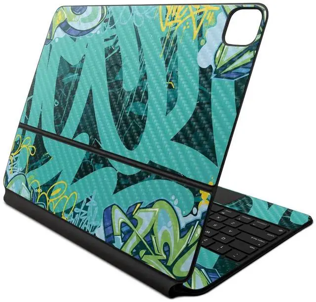 Main image of Carbon Fiber Skin Compatible - CyanTag - Premium 3M Vinyl Protective Wrap Decal Cover - Easy to Apply