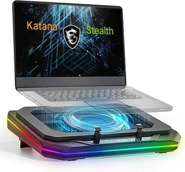 Main image of Gaming Laptop,Cooler with Powerful Turbo Fan, RGB Light Mode,Touch Start