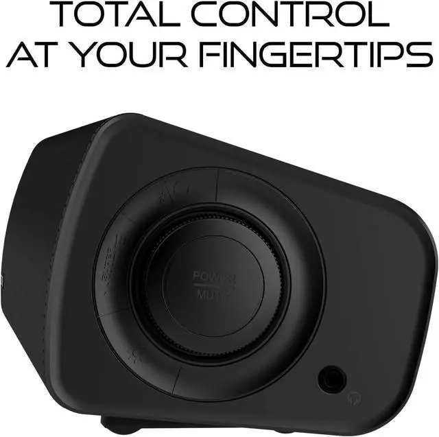 Alt view image 6 of 6 - Compact RGB Gaming Soundbar with SuperWide Technology, Powered via USB, Bluetooth 5.4, Headphone-Out Port