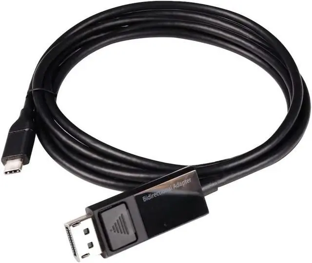 Alt view image 6 of 6 - Club3D CAC-1557 USB Type C to Displayport 1.4 Bi-Directional Cable with 8K 60Hz, 4K 120Hz HDR Video Support 1.8m-6ft M/M