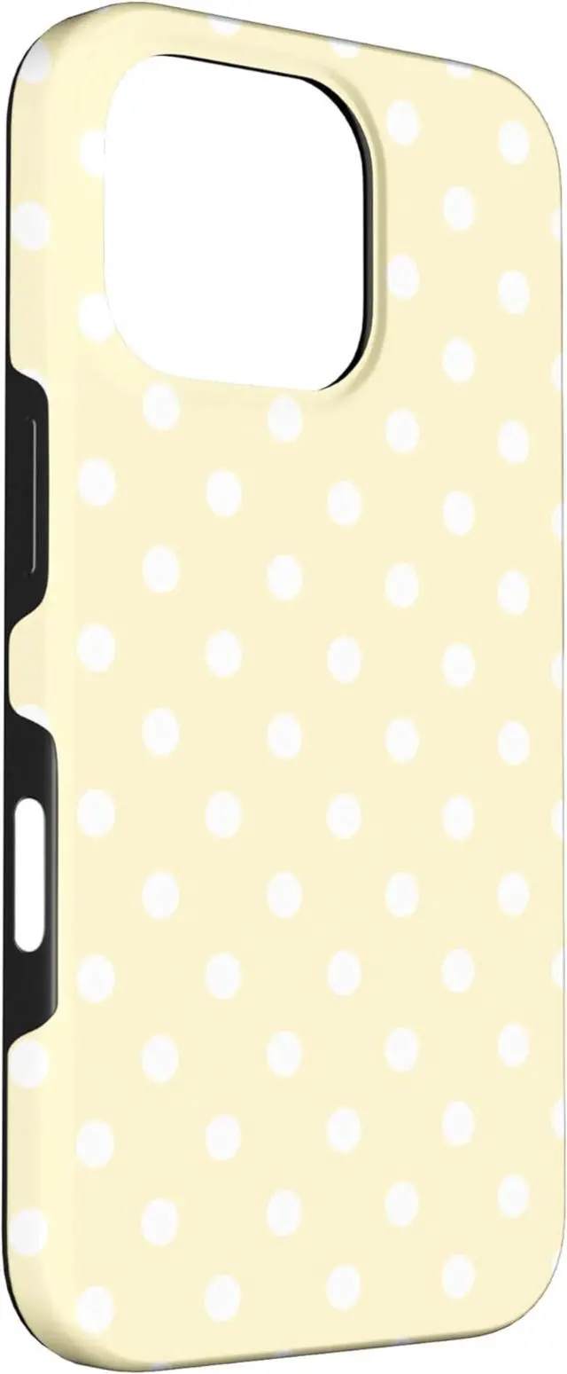 Alt view image 3 of 6 - Butter Yellow and White Case for iPhone 16 Pro