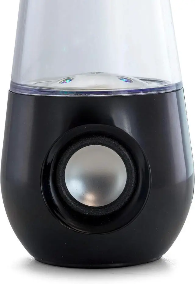 Alt view image 4 of 4 - Bluetooth LED Dancing Water Multimedia Speakers in Black, (BFS-Shelf Speaker)