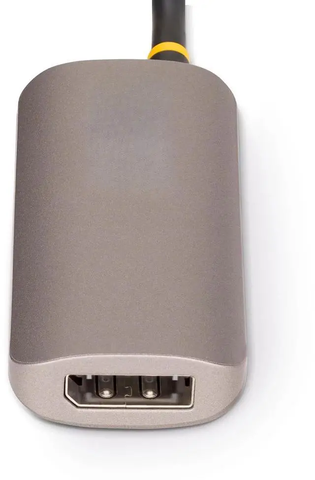 Alt view image 3 of 6 - 1ft/30cm HDMI to DisplayPort Adapter Cable, 8K 60Hz, Active HDMI 2.1 to DP 1.4 Video Converter, USB Bus Powered