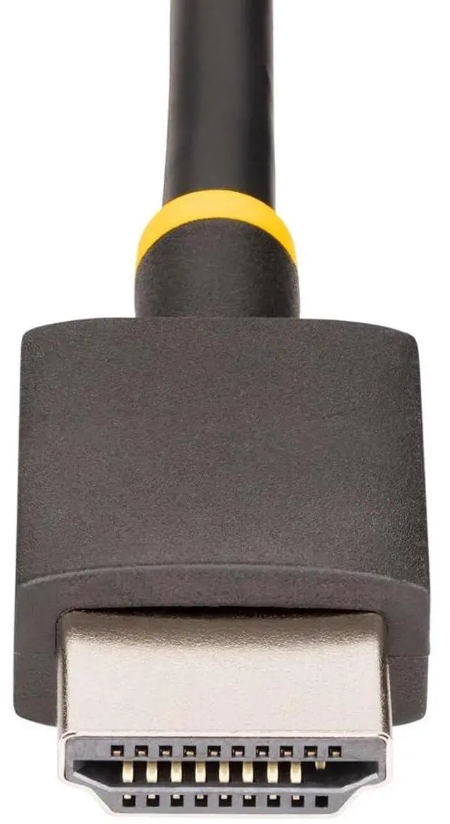 Alt view image 5 of 6 - 1ft/30cm HDMI to DisplayPort Adapter Cable, 8K 60Hz, Active HDMI 2.1 to DP 1.4 Video Converter, USB Bus Powered