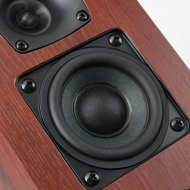 Alt view image 3 of 5 - Bluetooth Bookshelf Speakers 40W, 2.75" Woofer Stereo with Optical/AUX/TV-ARC, Turntable Compatible, No Receiver Needed