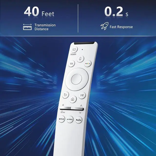 Alt view image 5 of 6 - Voice Remote for TV-Remote-Control-Replacement, Universal Frame Crystal 4K/ 8K Voice Smart TV