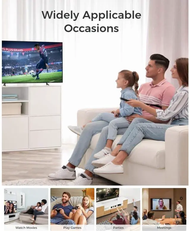 Alt view image 7 of 7 - HDMI Switch 4K@60Hz, 4K HDMI Splitter 3 in 1 Out, 3 Port Hdmi Switcher Box Supports UHD 3D HDR, Multi Port HDMI Hub Selector for Xbox PS3 4 5 TV Gaming Roku HDTV Fire Stick