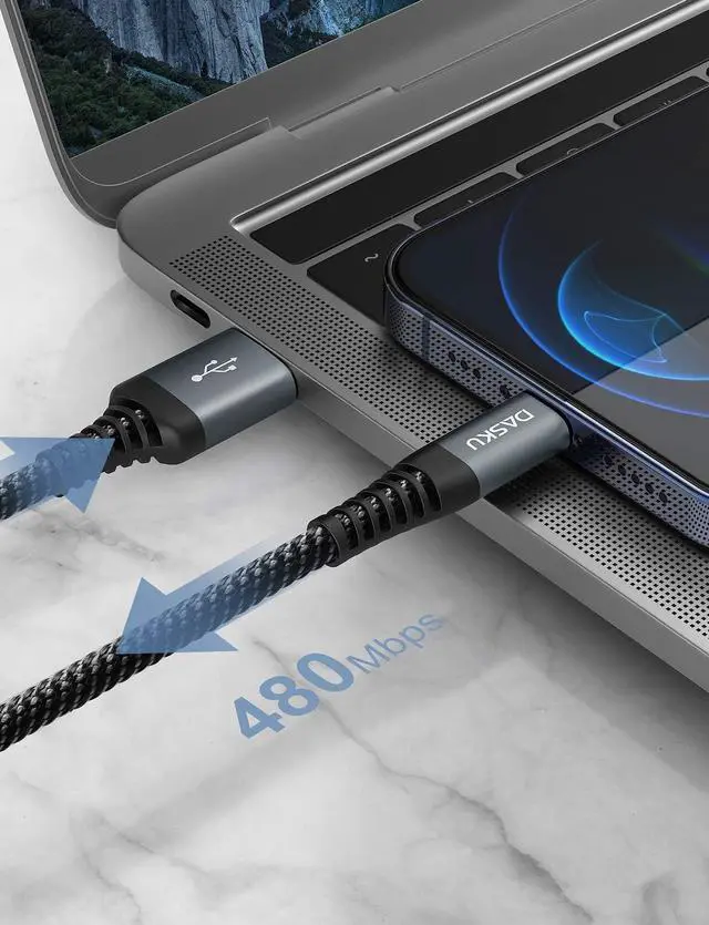 Alt view image 5 of 7 - 10 Ft iPhone Charger Cord Long,3Pack Certified Lightning Cable 10 Feet,Braided USB Charging Cord Compatible with for iPhone 11 / Pro Max/X/Xs Max/Xr /8 Plus/ 7 Plus/ 6S Plus / 6 Plus/iPad Mini/Air