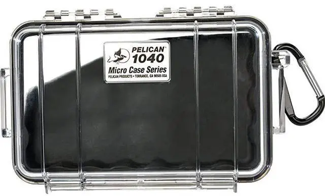 Main image of for1040 Micro Case (Black/Clear), Model:1040-025-100