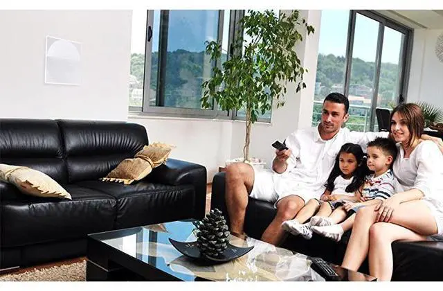 Alt view image 5 of 7 - forCeiling Speakers Stereo Home Theater Speakers in Wall Speakers Flush Mount 8Inch White 250 Watt 2Way Pair PDIC86