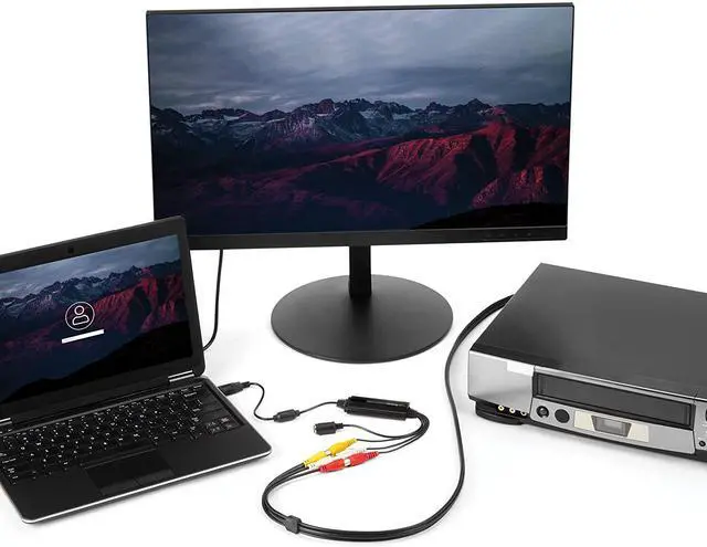 Alt view image 6 of 7 - FOR com USB Video Capture Adapter Cable - S-Video/Composite to USB 2.0 SD Video Capture Device Cable - Twain Support - Analog to Digital Converter for Media Storage - Windows Only (SVID2USB232)