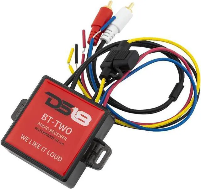 Main image of FOR-BT-Two Bluetooth Receiver - IP65 Waterproof Rated BT 4.0 Remote Trigger Output Stero Male RCA Output - Allows Connect & Play Integration to Your Audio Device