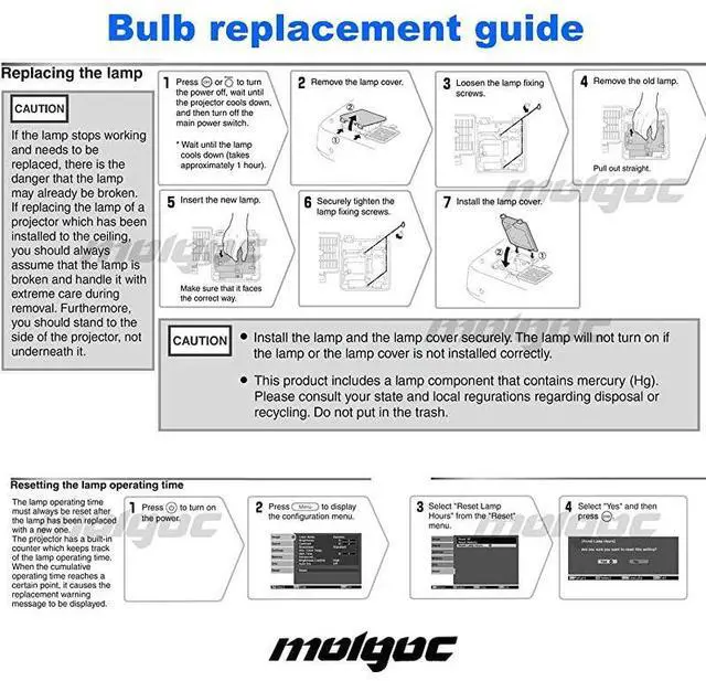 Alt view image 7 of 7 - FOR for Epson ELPLP39V13H010L39 V13h010l39 Projector LampPowerlite Home Cinema 1080ub Bulb by