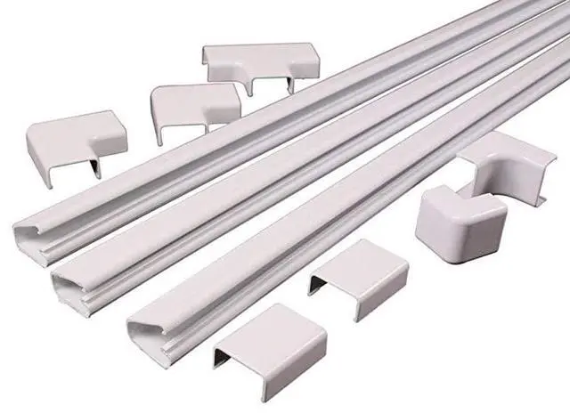 Main image of FOR-Cable Management Kit, CordMate II, Cord Organizer and Hider, Cord Cover, Concealer, and Protector for Wall, White, Medium Capacity, 16318, 144 Inches