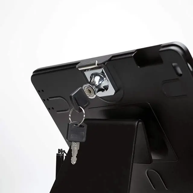 Alt view image 4 of 7 - forDesktop AntiTheft Stand for iPad 102Inch 7th 8th Gen iPad Air 3 2019 and iPad Pro 105 Black