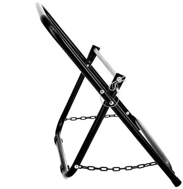 Alt view image 6 of 7 - forDurable Single Axle Cable Caddy Commercial Industrial Grade Steel Wire Dispenser Compact Design Holds Cable Reels Up to 20quot Diameter and 100 lb Capacity Black