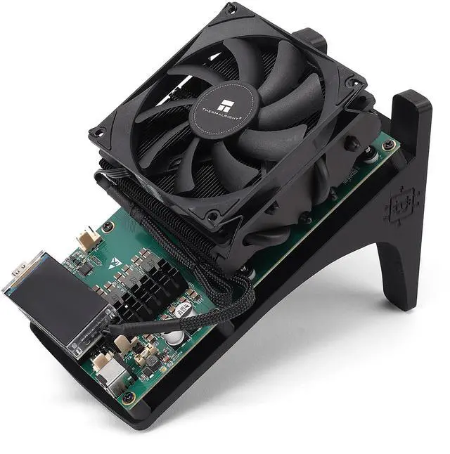 Alt view image 2 of 7 - Stellapex Bitcoin Solo Miner NerdQaxe++ 4.8TH/s Hashrate 75W Power 4 BM1370 ASIC Chips Miners Home Mining Machine Open Source for BTC, BCH, BSV Miner