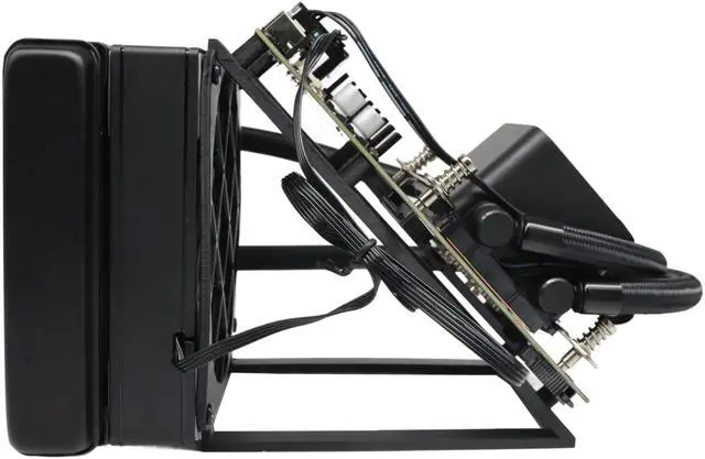 Alt view image 5 of 7 - Stellapex Bitcoin Solo Miner NerdQaxe++ 4.8TH/s Hashrate 75W Power 4Pcs BM1370 ASIC Chips Miners  Water Cooling Home Mining Machine Open Source for BTC, BCH, BSV Miner