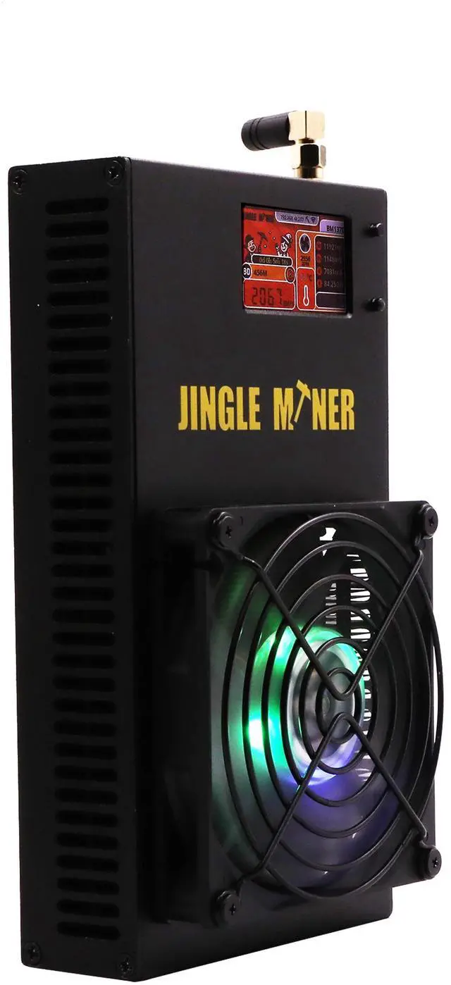 Alt view image 4 of 7 - Stellapex Solo Miner Jingle Miner BTC Solo PRO 4.8 TH/s SHA-256 Bitcoin Miner 96W Energy Efficient 4Pcs BM1370 ASIC Chips NerdQaxe Mining Machine for Home & Office Use