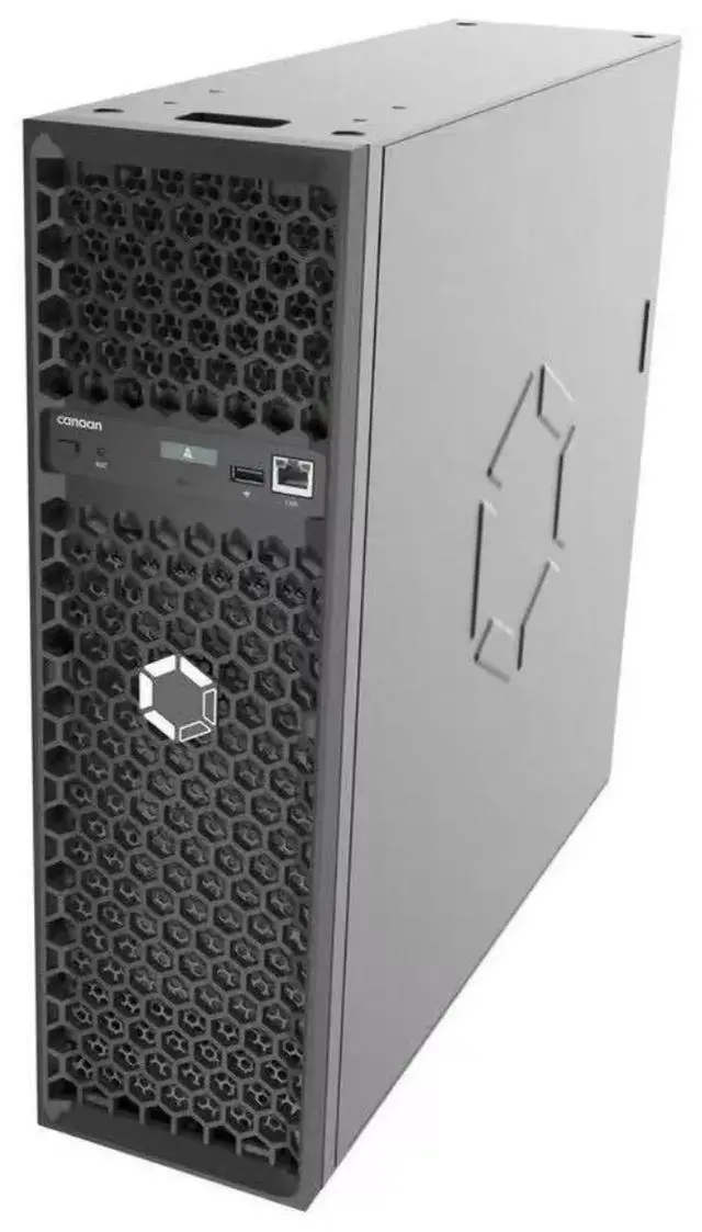 Alt view image 2 of 5 - Stellapex Bitcoin Asic Miner Avalon Q 90TH/s 1674W 18.6 J/TH Home Quite Miner with Original US Power Cor Plug-and-Play Standalone Miner Perfect for Beginners