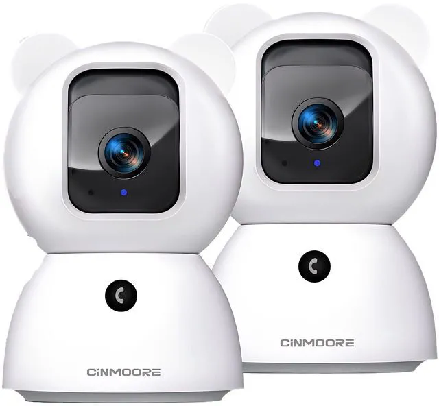 Main image of Stellapex 2.5K Security Camera Indoor - AI Human/Pet/Cry Detection with No Monthly Fee, 4MP Pan Tilt WiFi Camera for Home Security, Baby & Pet Monitor, Night Vision, 2-Way Audio 2