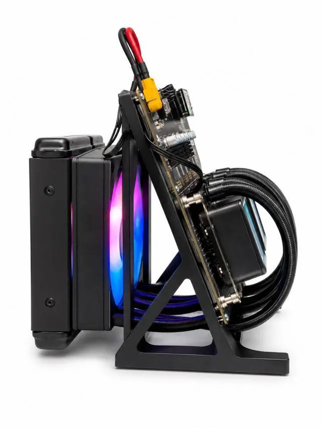 Alt view image 5 of 7 - Stellapex Bitcoin Mine NerdOCTAXE 12T-13.8T Hydro Solo Miner With 8 BM1370 ASIC Chips and 4 Fans Miners Plug-and-Play 2.4G WiFi and crypto Mining Machine Open Source for BTC, BCH, BSV Miner