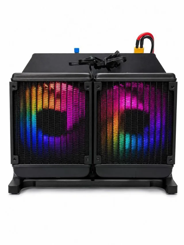 Alt view image 6 of 7 - Stellapex Bitcoin Mine NerdOCTAXE 12T-13.8T Hydro Solo Miner With 8 BM1370 ASIC Chips and 4 Fans Miners Plug-and-Play 2.4G WiFi and crypto Mining Machine Open Source for BTC, BCH, BSV Miner