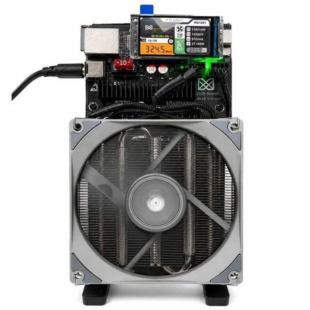Main image of Stellapex Nexus-L1 Scrypt ASIC Miner 330 MH/s, 90W Dogecoin Litecoin Miner, WiFi & Ethernet, 4x BM1491, PID Cooling