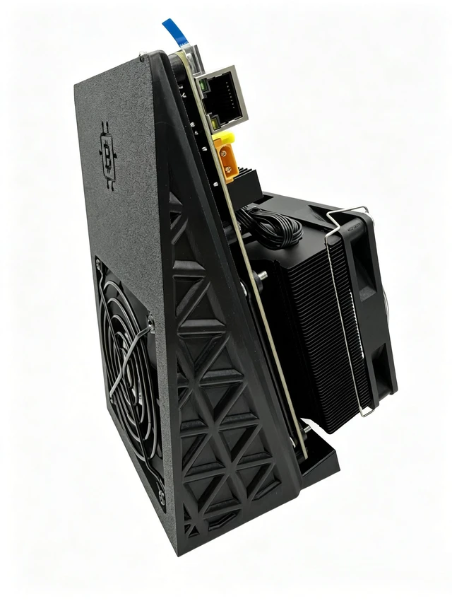 Alt view image 6 of 7 - Stellapex S1 Bitcoin Solo Miner 6 TH/s SHA-256 ASIC Miner with BM1373 Chip, 138W Low-Power Home BTC Mining Machine, 2.4GHz WiFi, Triple-Fan Cooling, Under 40dB, 100-240V AC