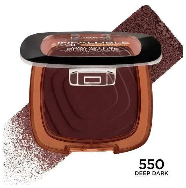 Alt view image 2 of 5 - L'oreal Infallible 24H Fresh Wear Soft Matte Bronzer, #550 Deep Dark