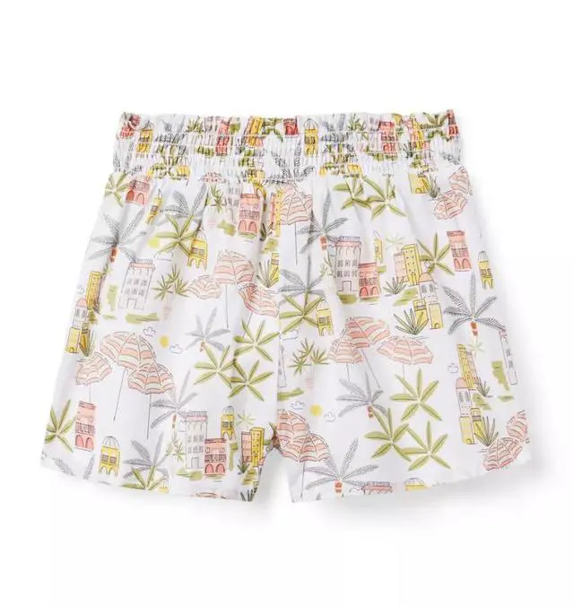 Alt view image 3 of 3 - Janie and Jack The Destination Smocked Short - 18-24 month