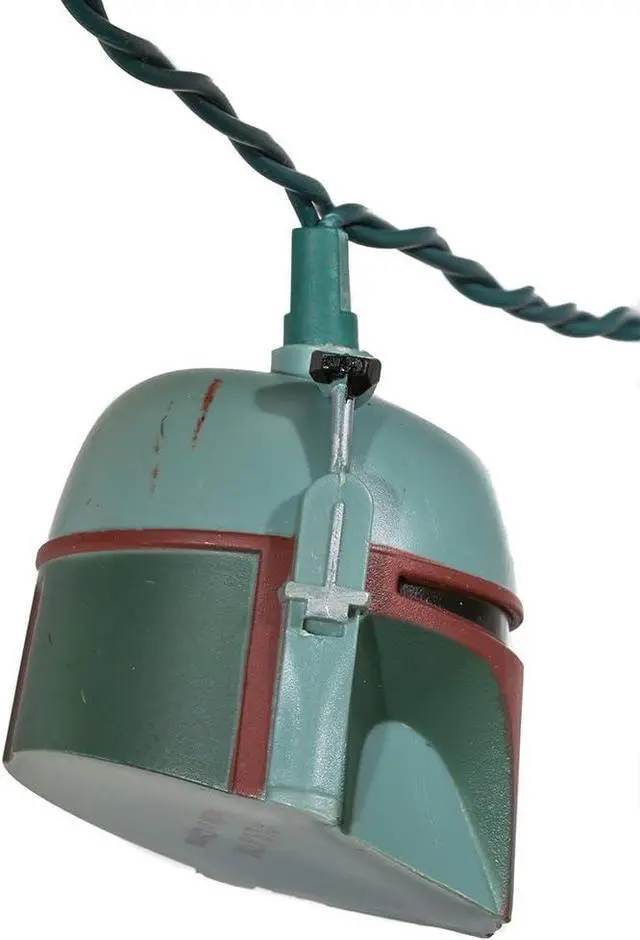 Alt view image 4 of 6 - Star Wars The Book Of Boba Fett, Boba Fett String Lights, 10 FT