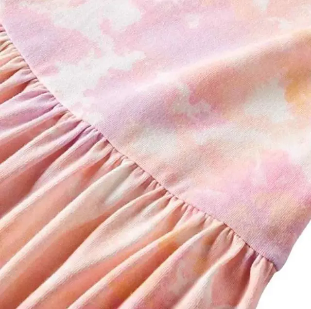 Alt view image 2 of 3 - Cat & Jack Warm Tie Dye Girl Dress, 18Months