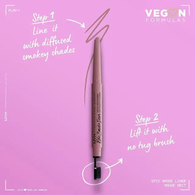 Alt view image 6 of 7 - NYX Professional Makeup Epic Smoke Liner, Mauve Grit