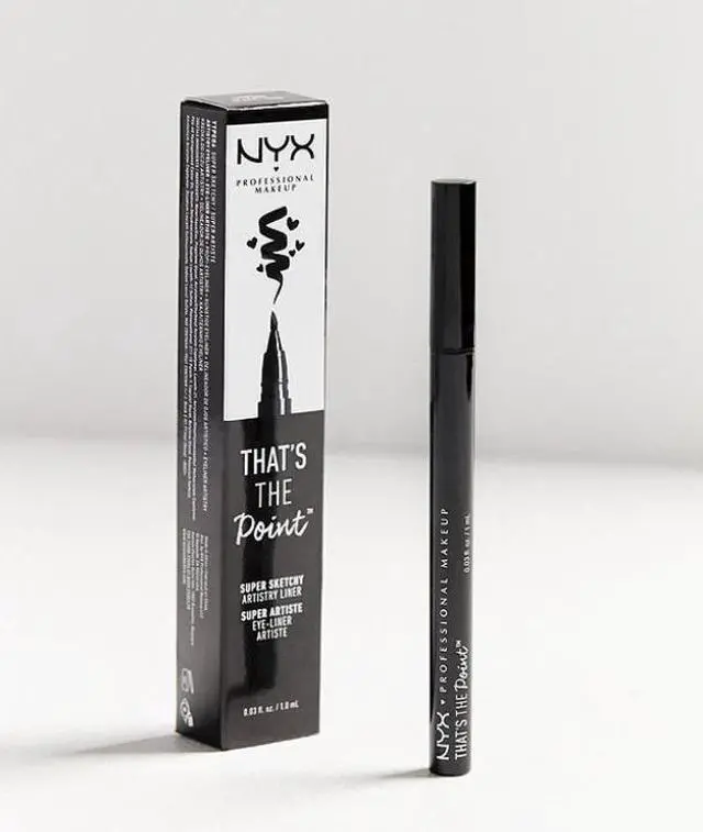 Alt view image 2 of 4 - NYX Professional Makeup That's The Point Eyeliner, Super Edgy, Black