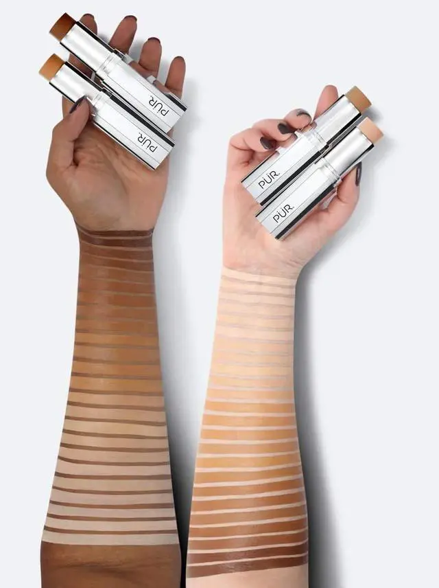 Alt view image 6 of 7 - PUR 4-in-1 Foundation Stick Cream-to-Velvet Matte Foundation - Medium