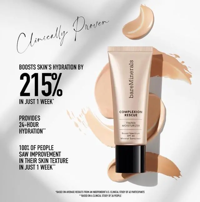 Alt view image 5 of 6 - bareMinerals Complexion Rescue Tinted Moisturizer , Buttercream 03