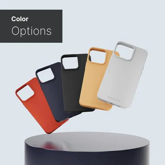 Alt view image 6 of 6 - Nautica Matte iPhone 14 Case, Ultimate Drop Protection, Scratch Protection, Soft Touch Thin Design, Fashionable Matte Finish