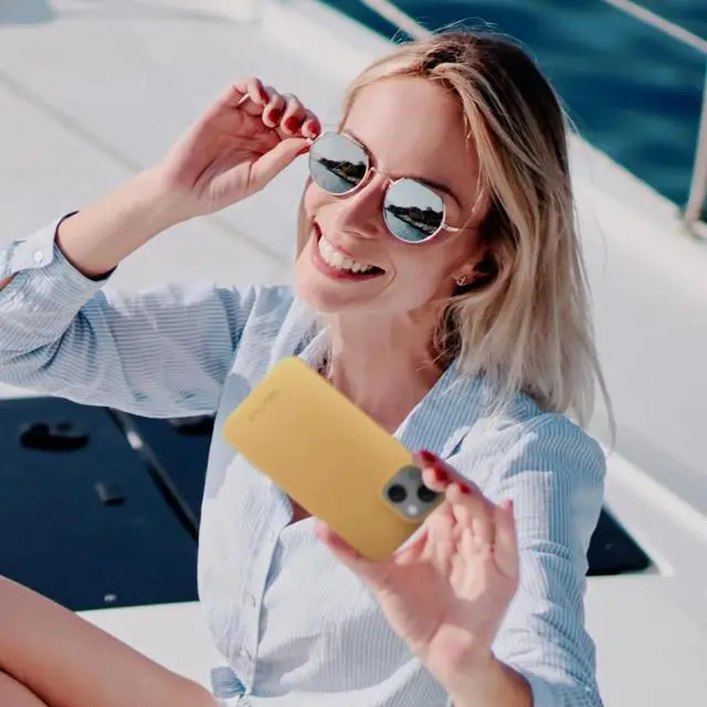 Alt view image 5 of 6 - Nautica Matte iPhone 14 Case, Ultimate Drop Protection, Scratch Protection, Soft Touch Thin Design, Fashionable Matte Finish