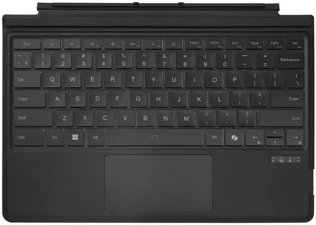 Alt view image 16 of 20 - Adesso Portable Keyboard/Cover Case for 12.9" Microsoft Surface Pro 3, Surface Pro 4, Surface Pro 6, Surface Pro (5th Gen), Surface Pro 7 Tablet - English (US) Keyboard - Aluminum Body