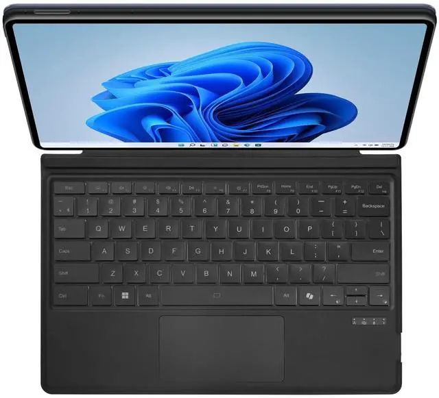 Alt view image 19 of 20 - Adesso Portable Keyboard/Cover Case for 12.9" Microsoft Surface Pro 3, Surface Pro 4, Surface Pro 6, Surface Pro (5th Gen), Surface Pro 7 Tablet - English (US) Keyboard - Aluminum Body