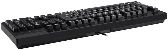 Alt view image 3 of 7 - ADESSO EasyTouch 130 Full-Sized USB Wired Mechanical Keyboard with Brown Switches, Dedicated Copilot AI Hotkey, Gasket-Mounted for Quiet Typing, 2X Large Print Keycaps, and N-Key Rollover for Windows