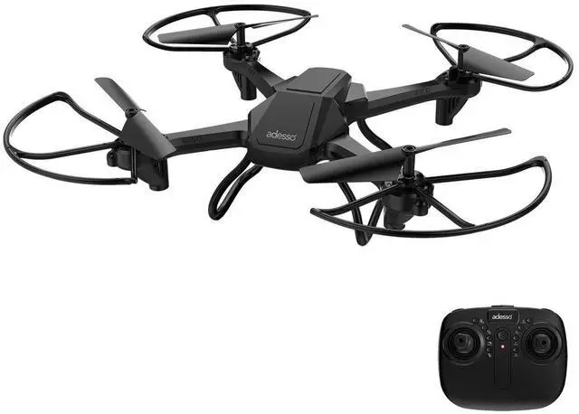 Alt view image 8 of 14 - Adesso CyberDrone X1 720P Drone with Remote Controller #CYBERDRONE X1