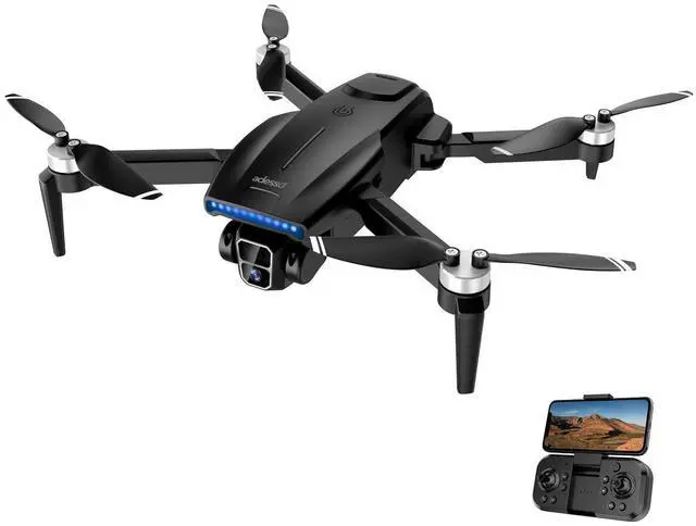 Alt view image 8 of 14 - Adesso CyberDrone X2 1080P FPV Drone with Remote Controller #CYBERDRONE X2