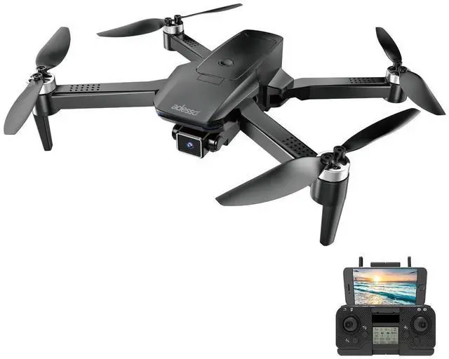 Alt view image 9 of 15 - Adesso CyberDrone X3 2K FPV Drone with Remote Controller #CYBERDRONE X3